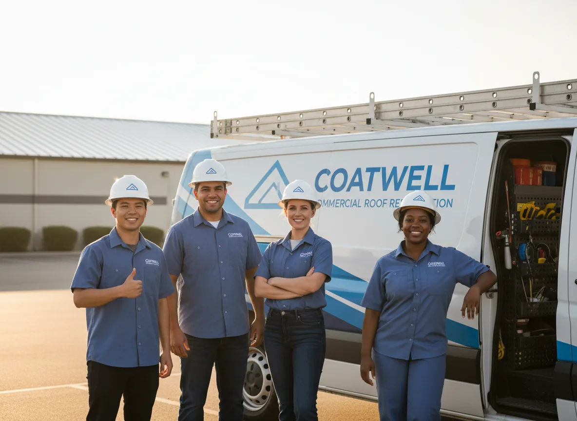 Commercial roof coating company in Madisonville, TX